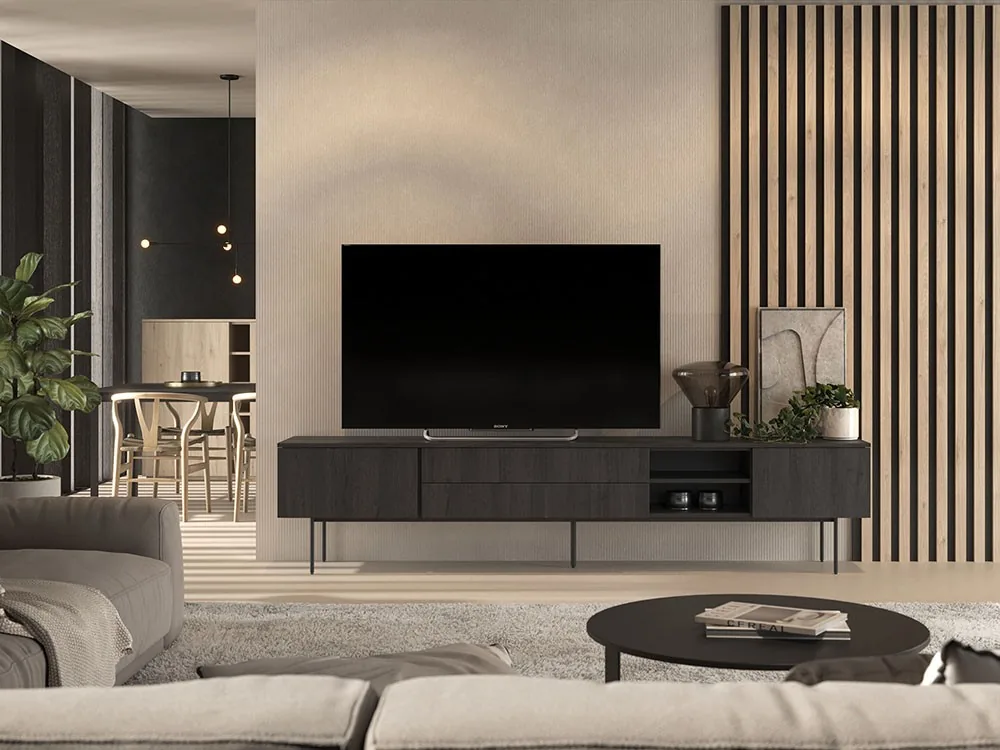 Panel alistonado para salón Cima
