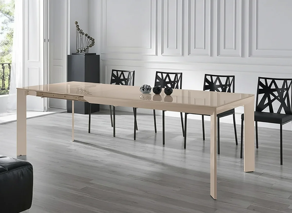 Mesa extensible Soho Cristal