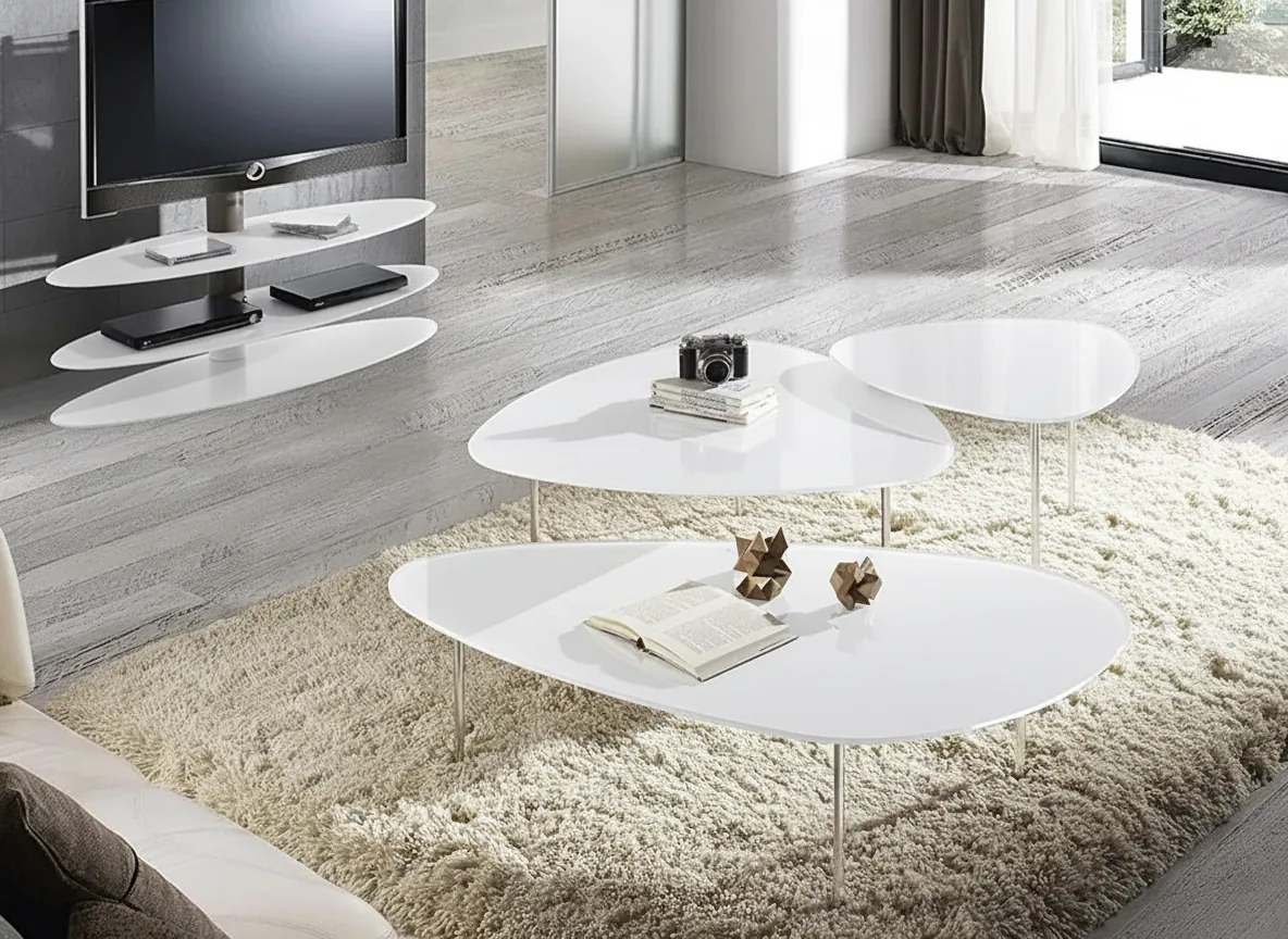 Mesa de centro Lumen Cristal