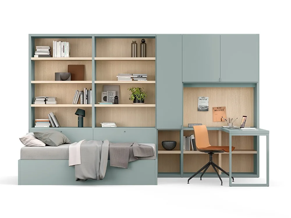 Dormitorio juvenil con zona de estudio Atrio 25