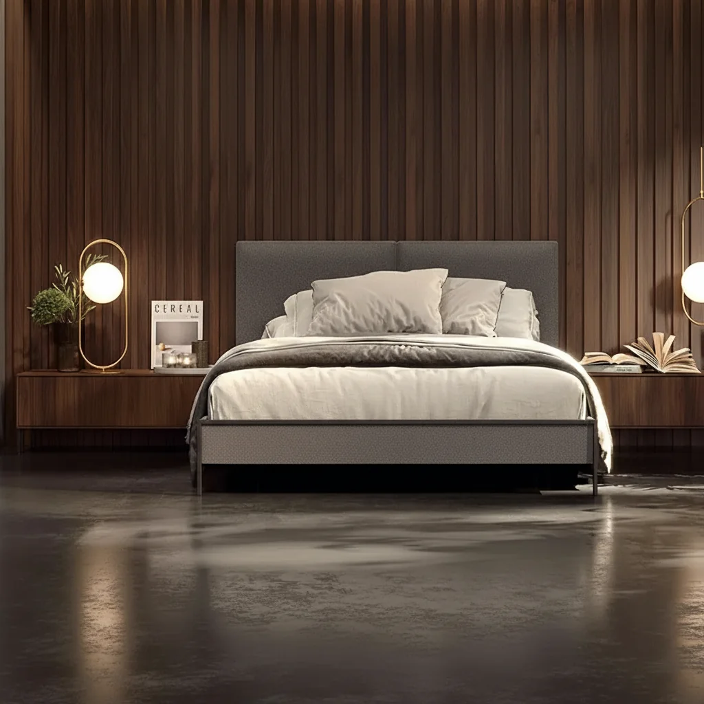 Cama Duo tapizada Olea 24