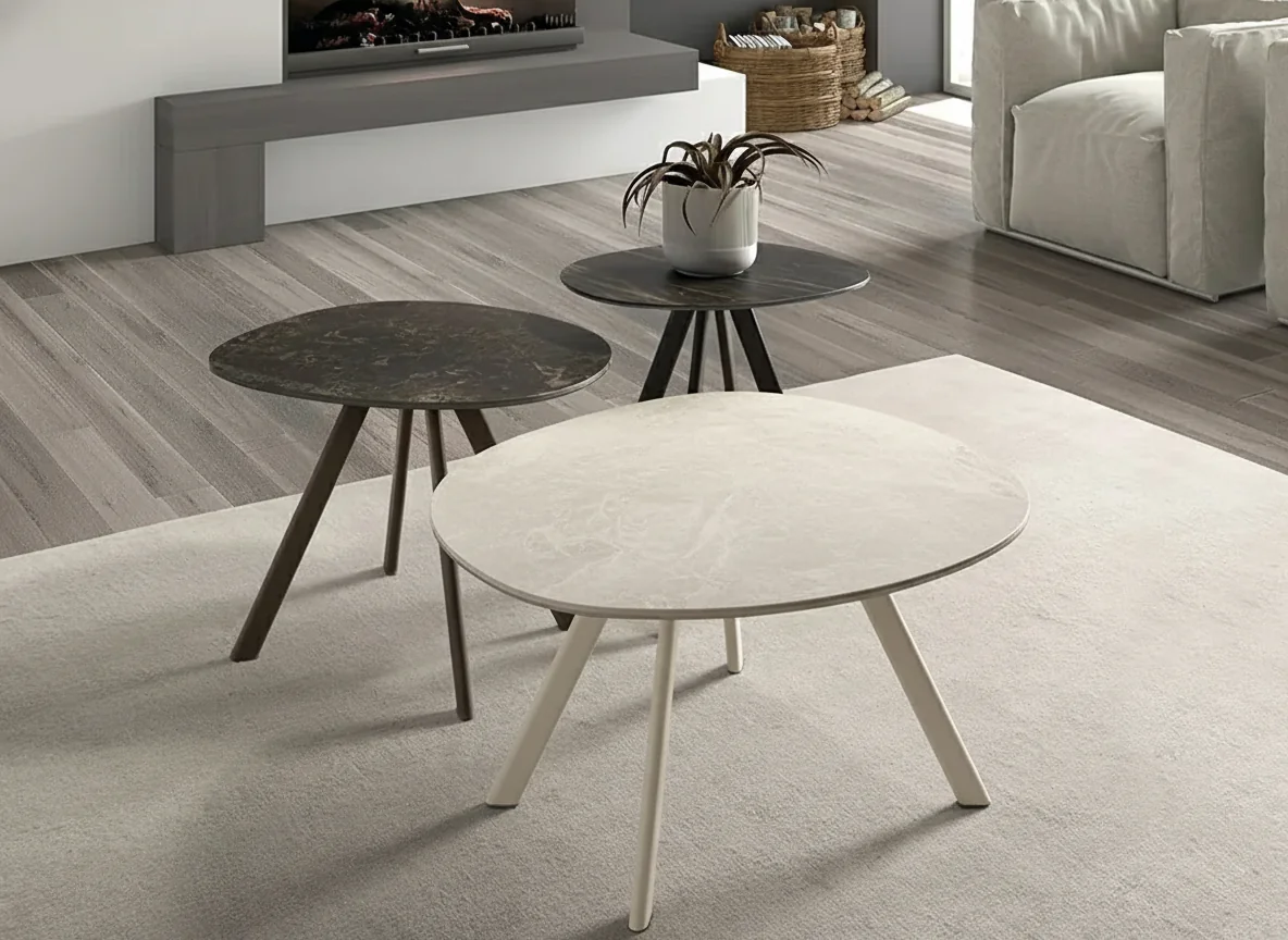 Mesa auxiliar Indira Porcelánico