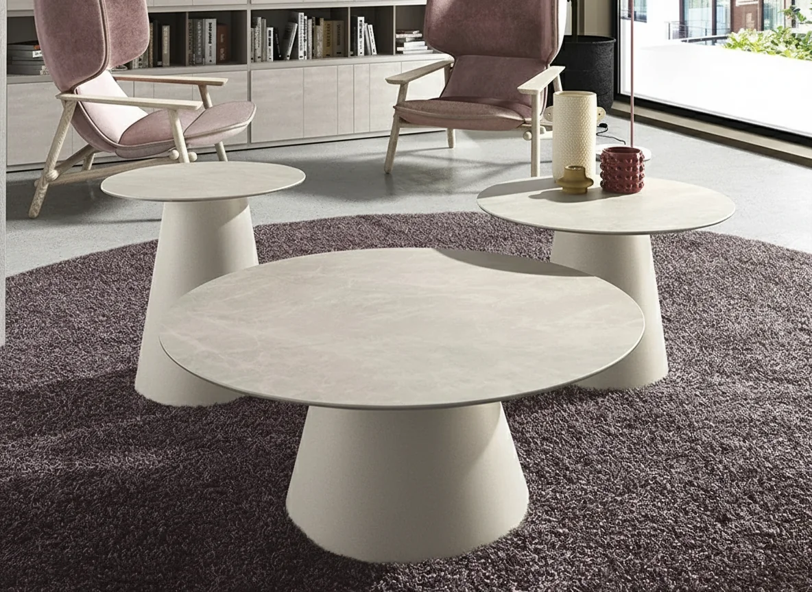 Mesa auxiliar Selva Porcelánico