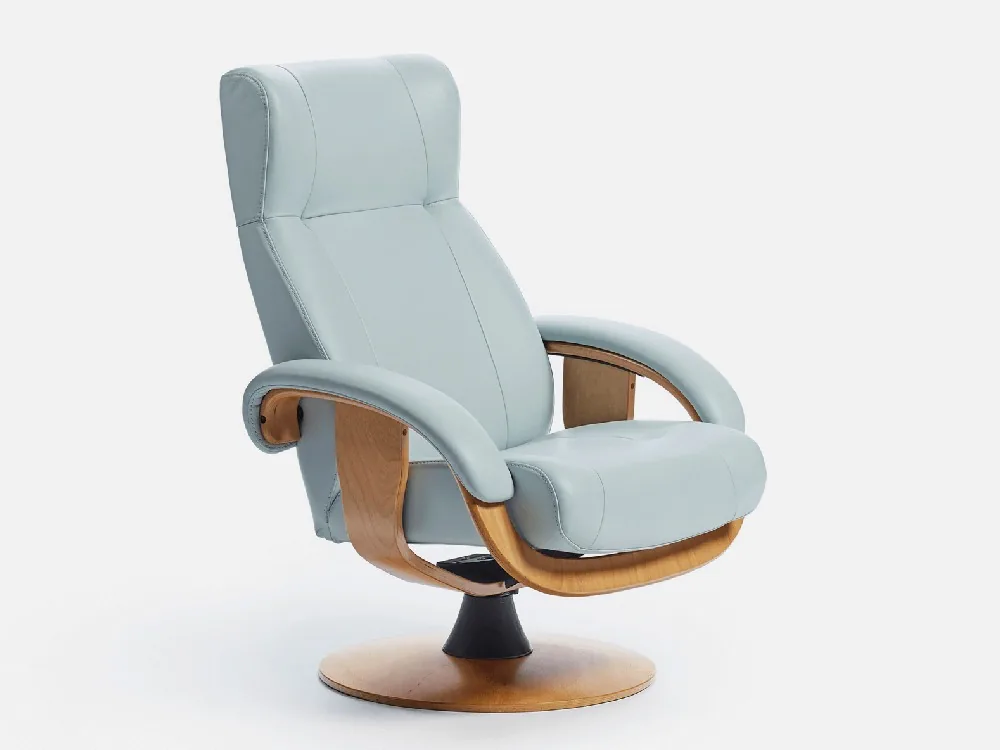 [14067] Butaca reclinable y giratoria Piran Piel