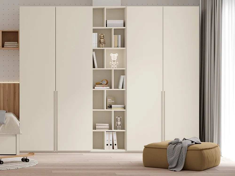 Armario juvenil con estantes 15