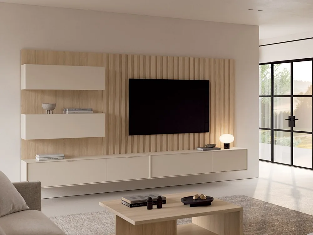 Composición para salón con panel Argos 02