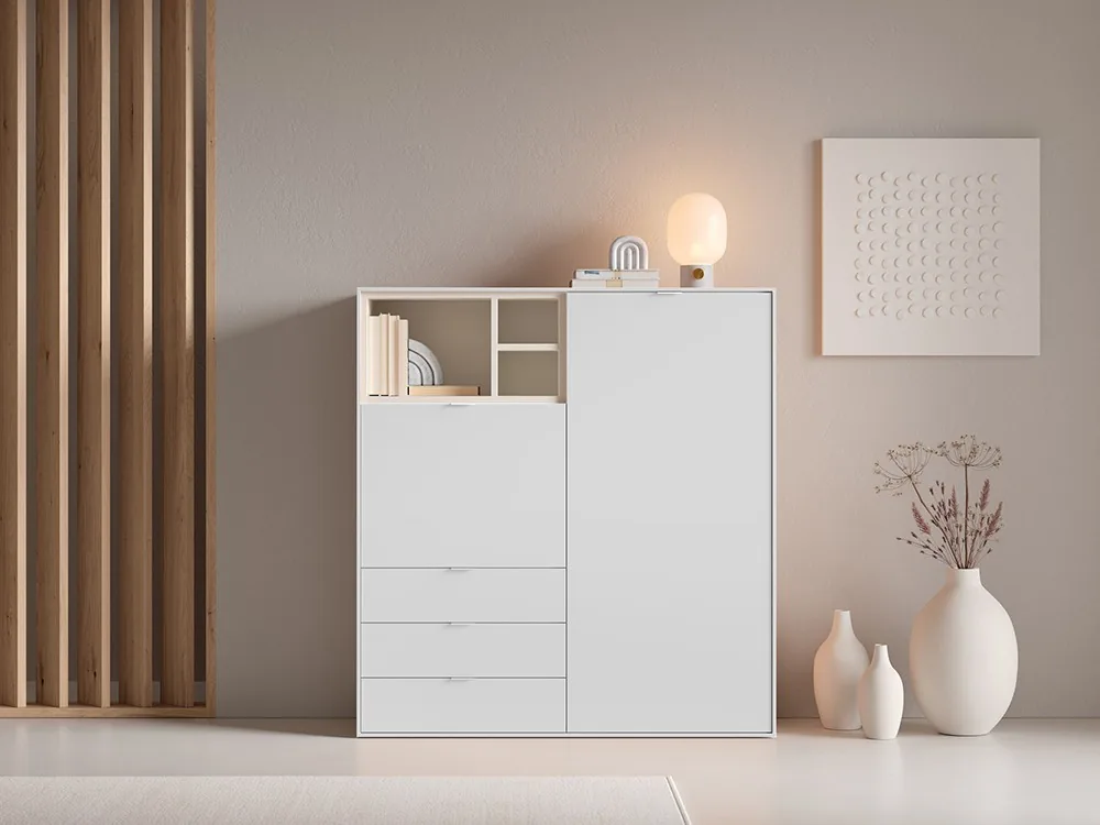 Aparador alto Argos 04 (Blanco)