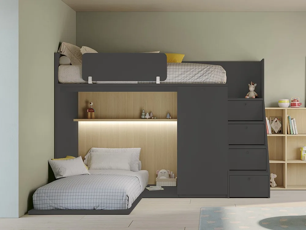 Litera Block con armario Juno 32