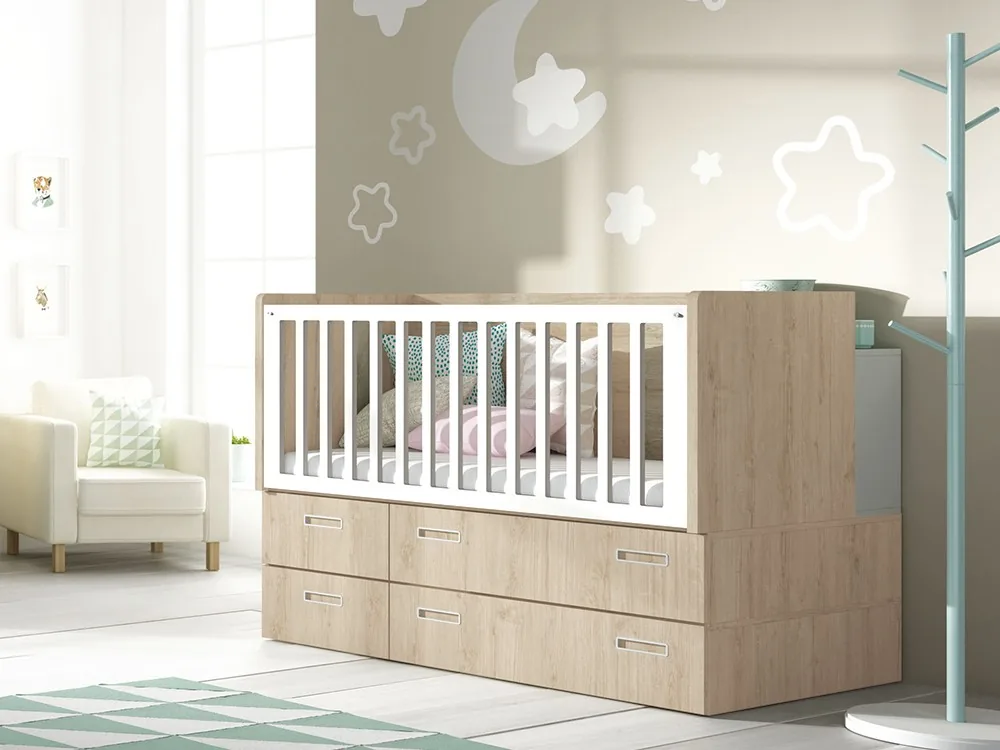 [1534] Cuna Convertible Lite Nido Mini03