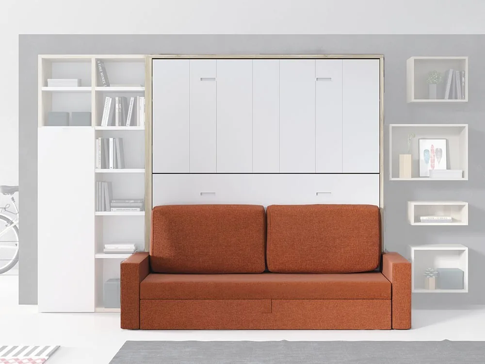 Litera abatible con sofá con arcón Nido-19
