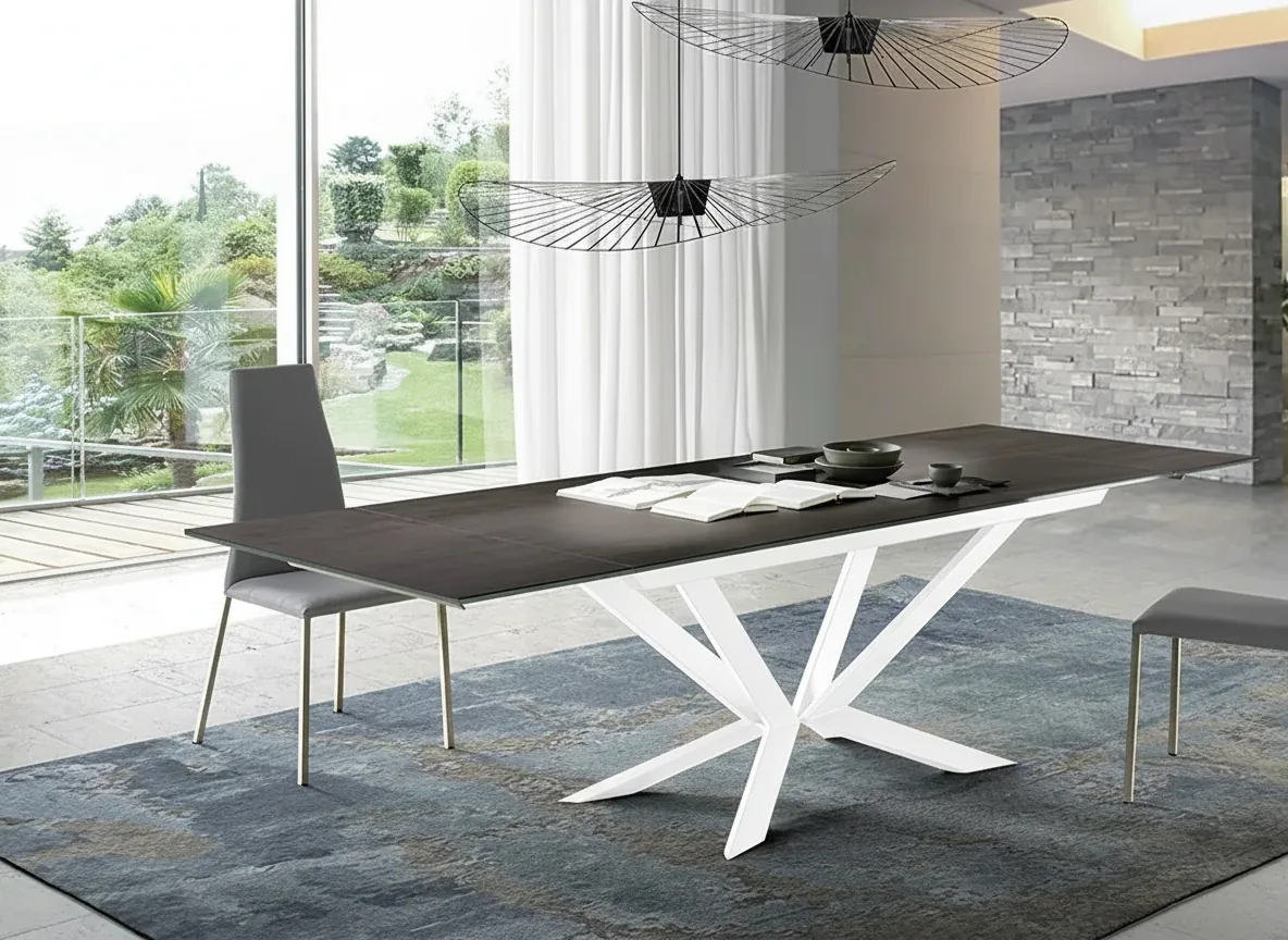 Mesa Egeo Porcelánico (Blanco)