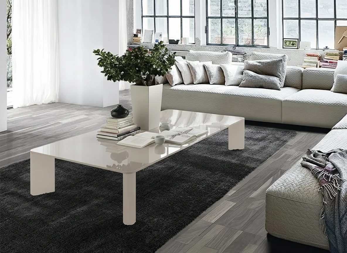 Mesa de centro Duna rectangular (Lino)