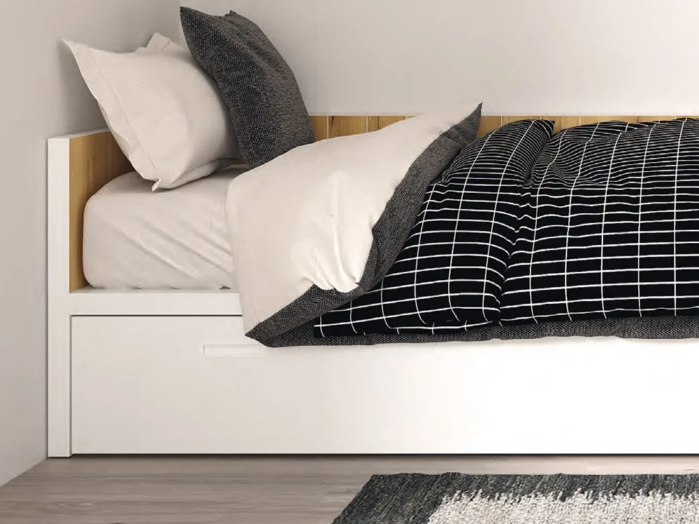 Cama nido con arrastre Vesta Concept (Blanco)